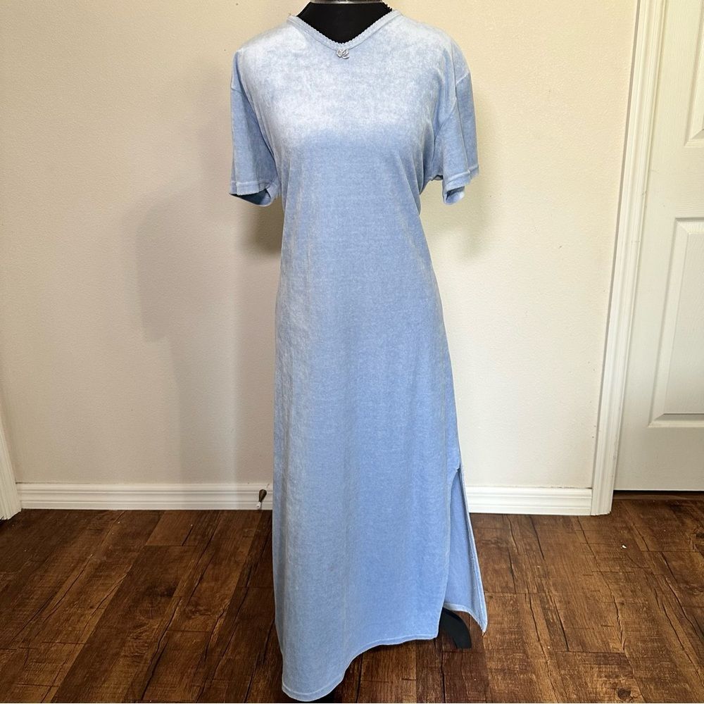 Victoria's Secret Blue V-Neck Sheath Dress